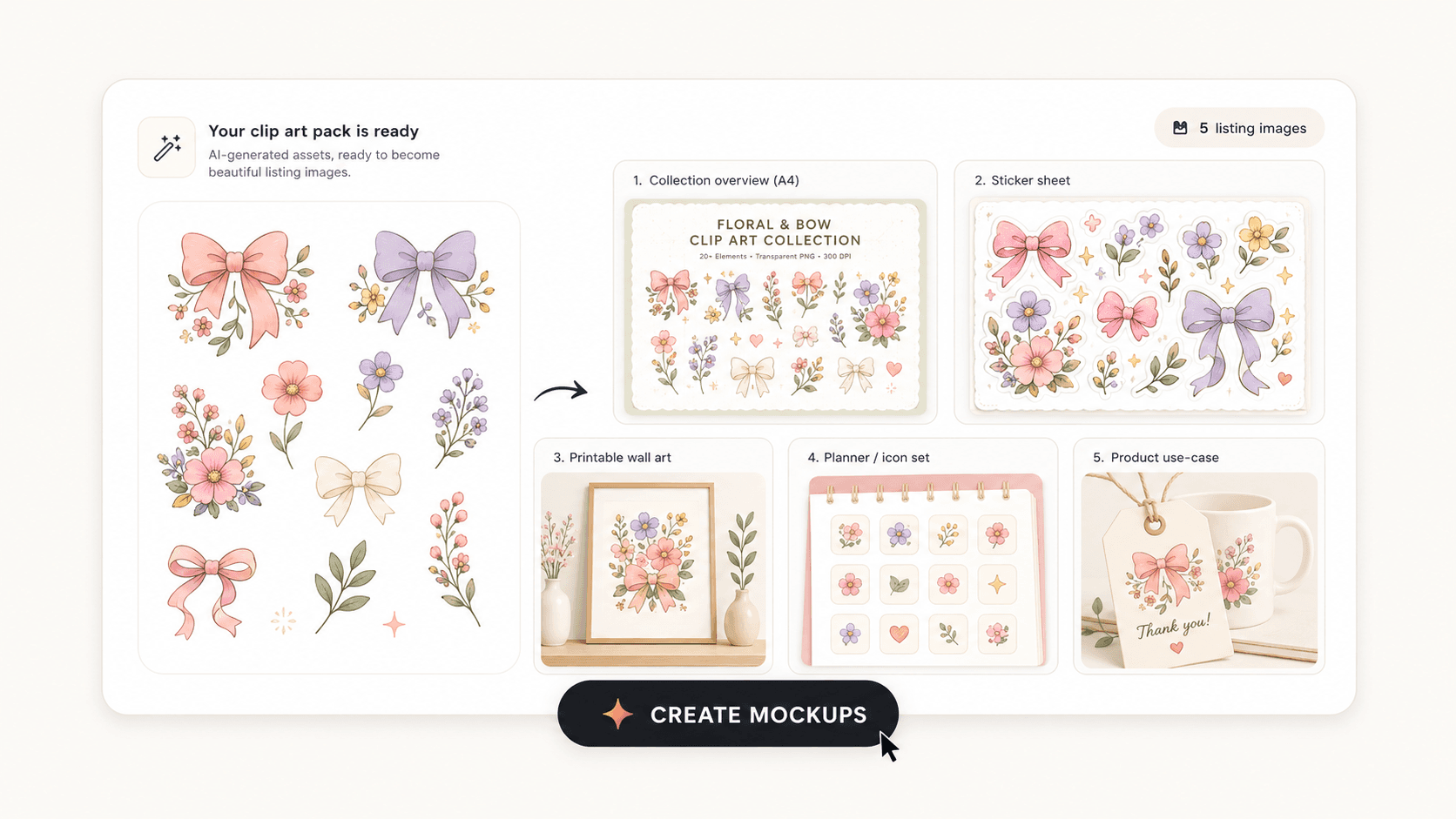 Auto Listing Mockups