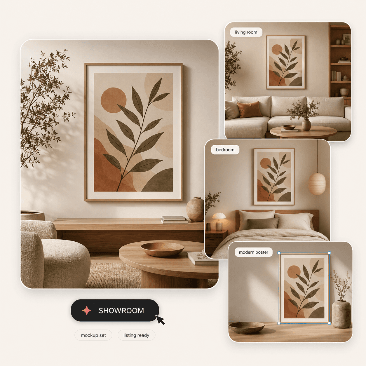 Wall Art virtual showroom preview