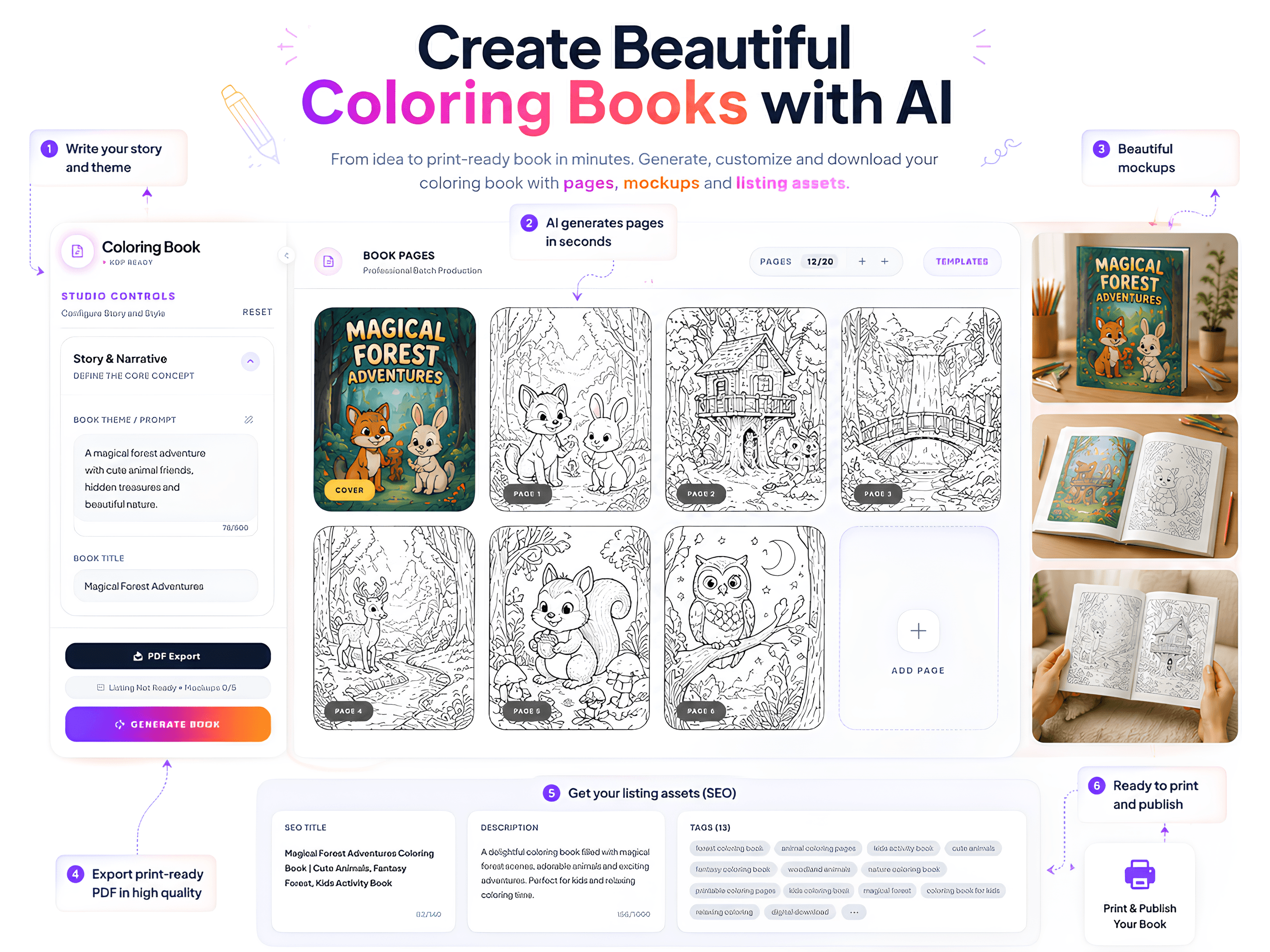 Optimsy Coloring Book