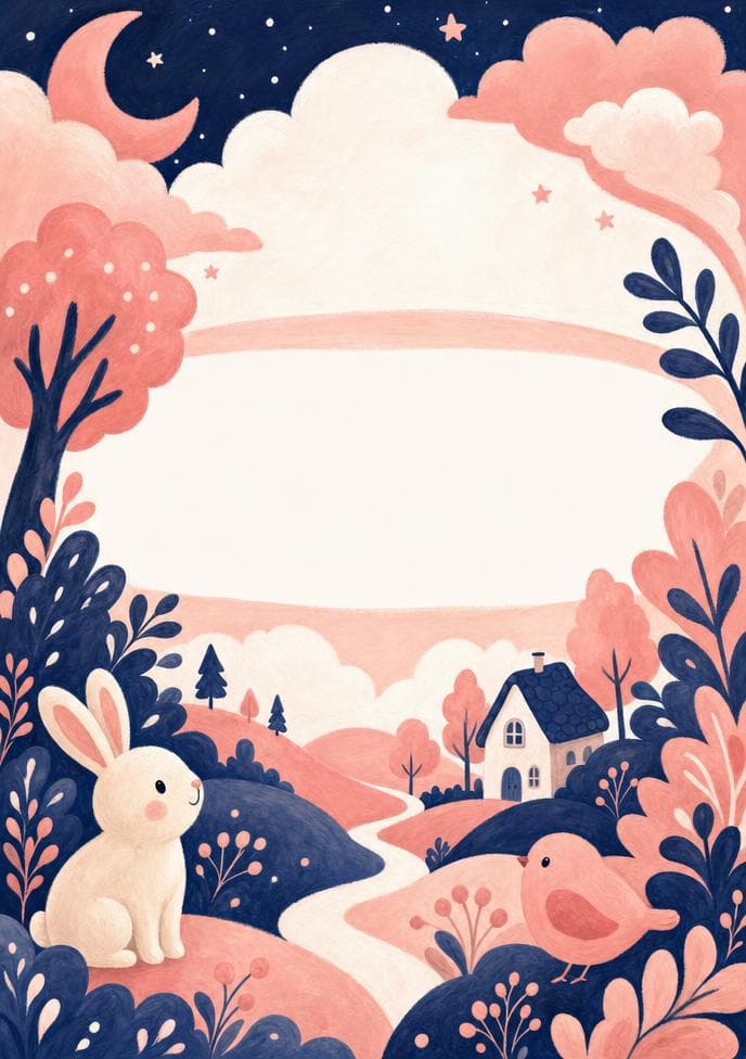 Fairy-tale themed e-book page